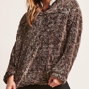 sherpa pullover